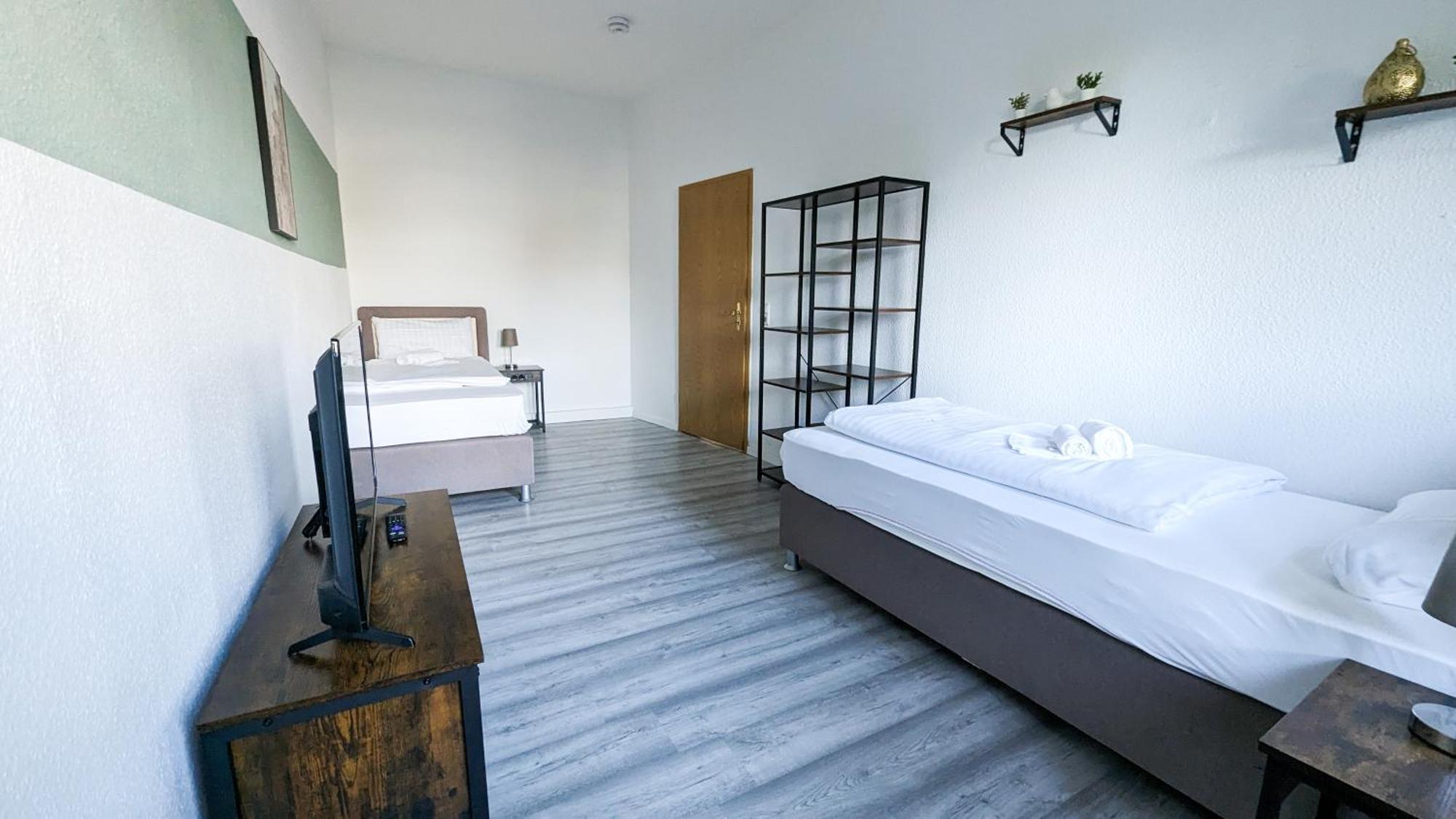 Sali-Homes Boarding Haus Monteur-Wohnungen Balkon Vollkueche Autobahnaehe Markranstädt Pokoj fotografie