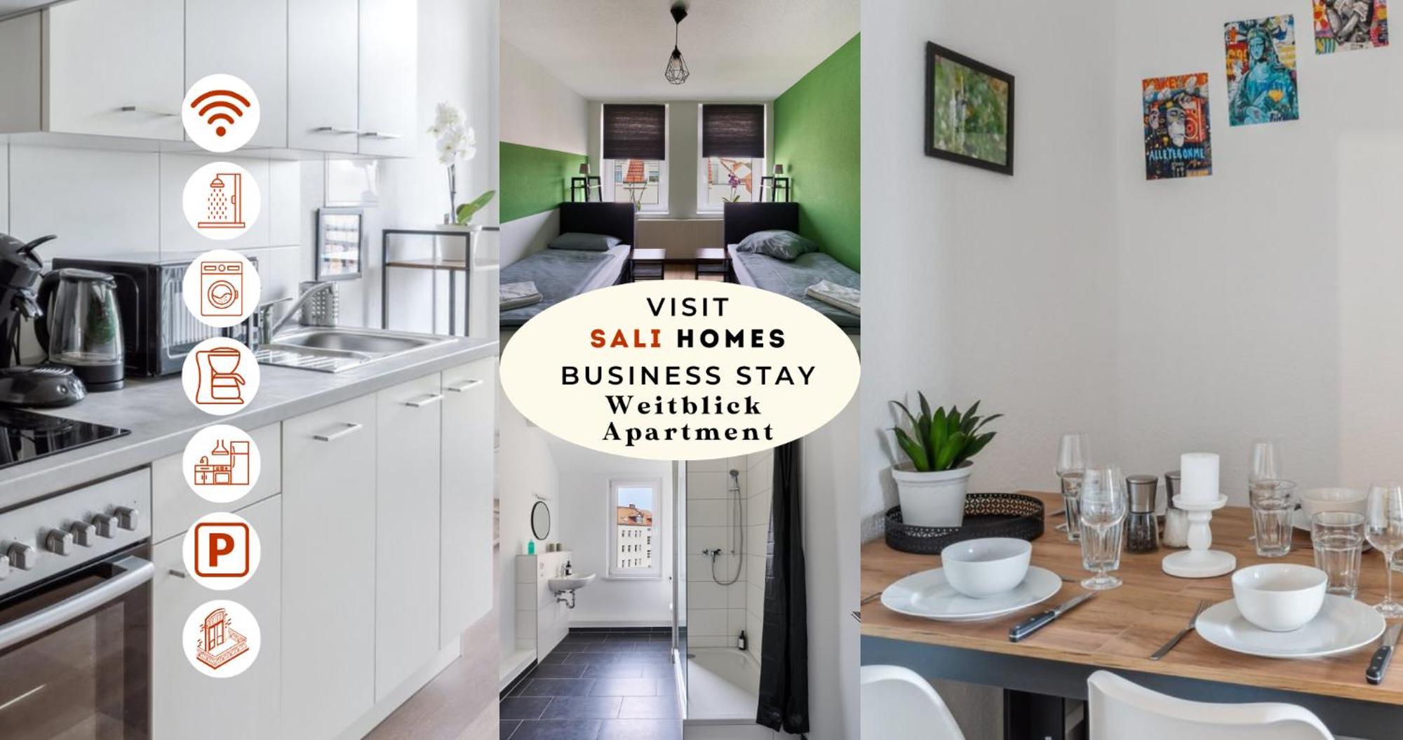 Sali-Homes Boarding Haus Monteur-Wohnungen Balkon Vollkueche Autobahnaehe Markranstädt Exteriér fotografie