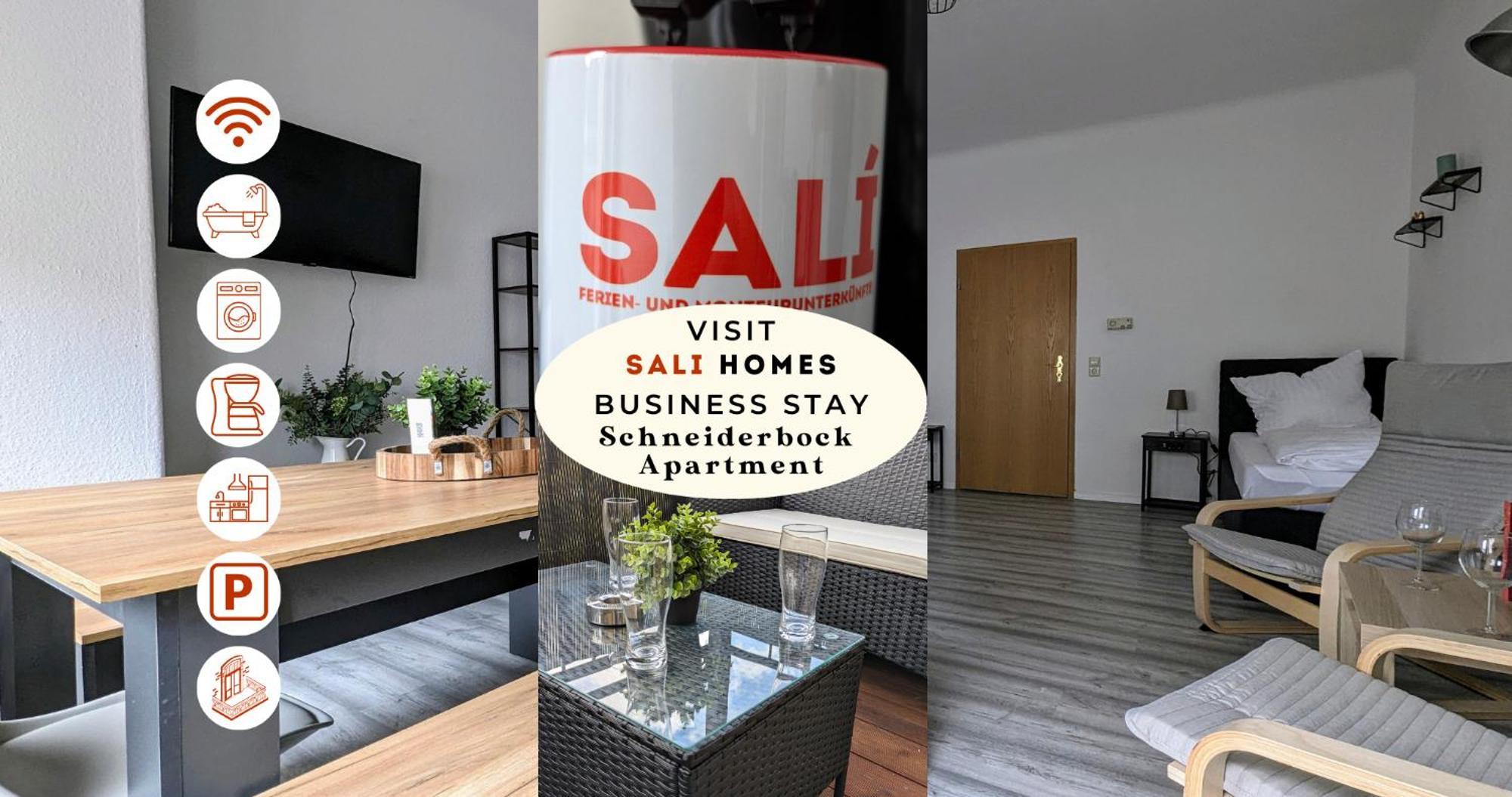 Sali-Homes Boarding Haus Monteur-Wohnungen Balkon Vollkueche Autobahnaehe Markranstädt Exteriér fotografie